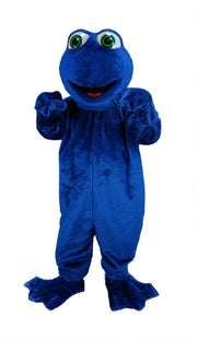 Frog Mascot (Thermolite) - Short fur / Royal blue mascot costume