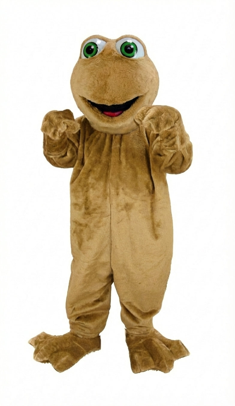Frog Mascot (Thermolite) - Short fur / Tan mascot costume