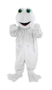 Frog Mascot (Thermolite) - Short fur / White mascot costume