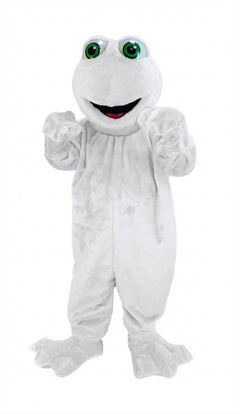Frog Mascot (Thermolite) - Short fur / White mascot costume
