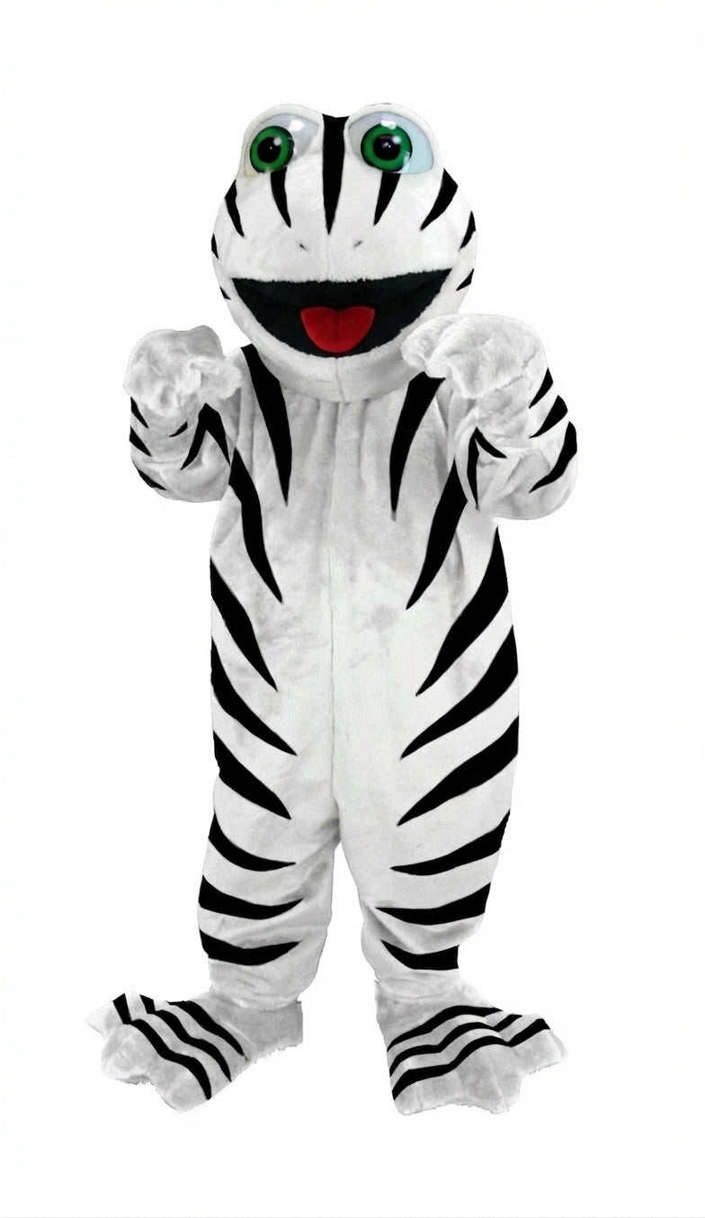 Frog Mascot (Thermolite) - Short fur / Zebra mascot costume