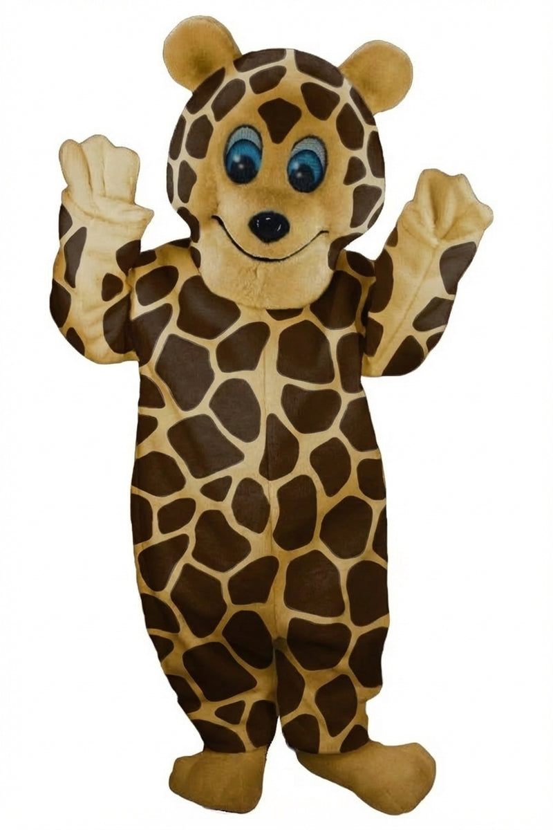 Frosty Polar Bear Mascot - Short fur / Giraffe mascot costume