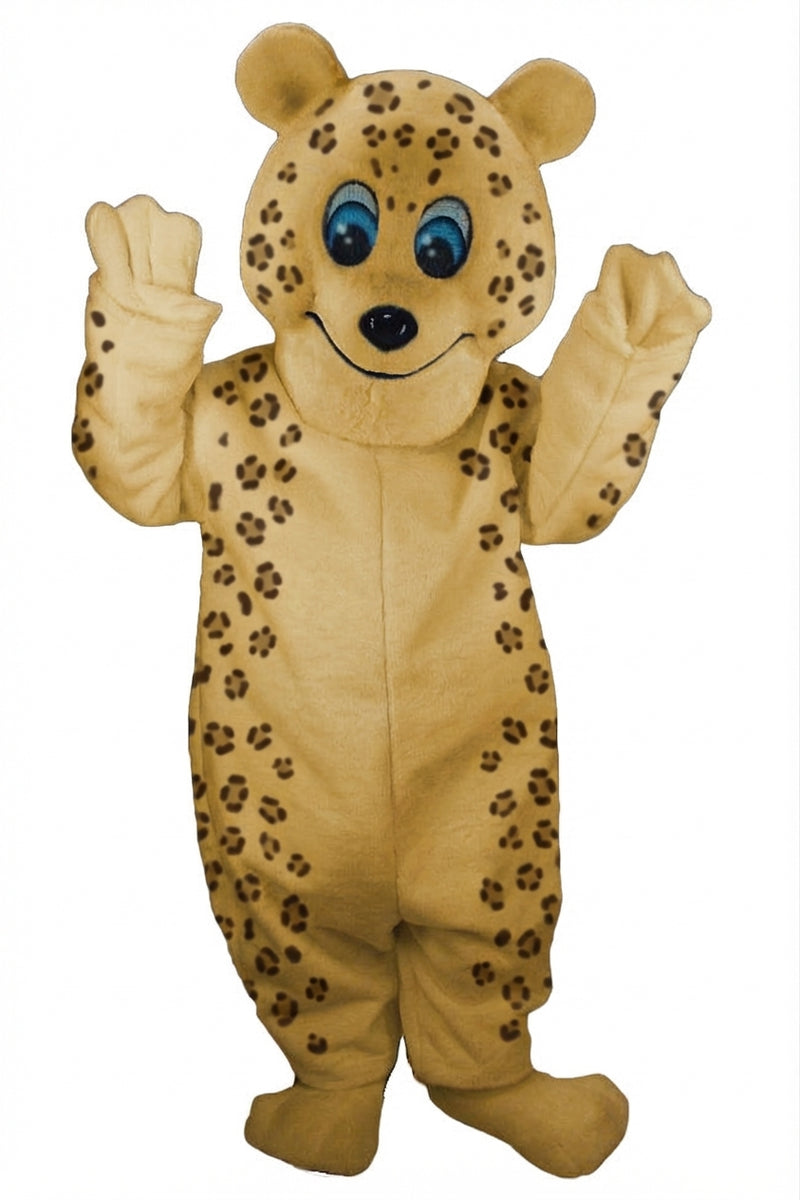 Frosty Polar Bear Mascot - Short fur / Leopard mascot costume