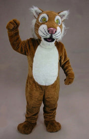 Funny Tiger Mascot - Medium fur / Brown mascot costume
