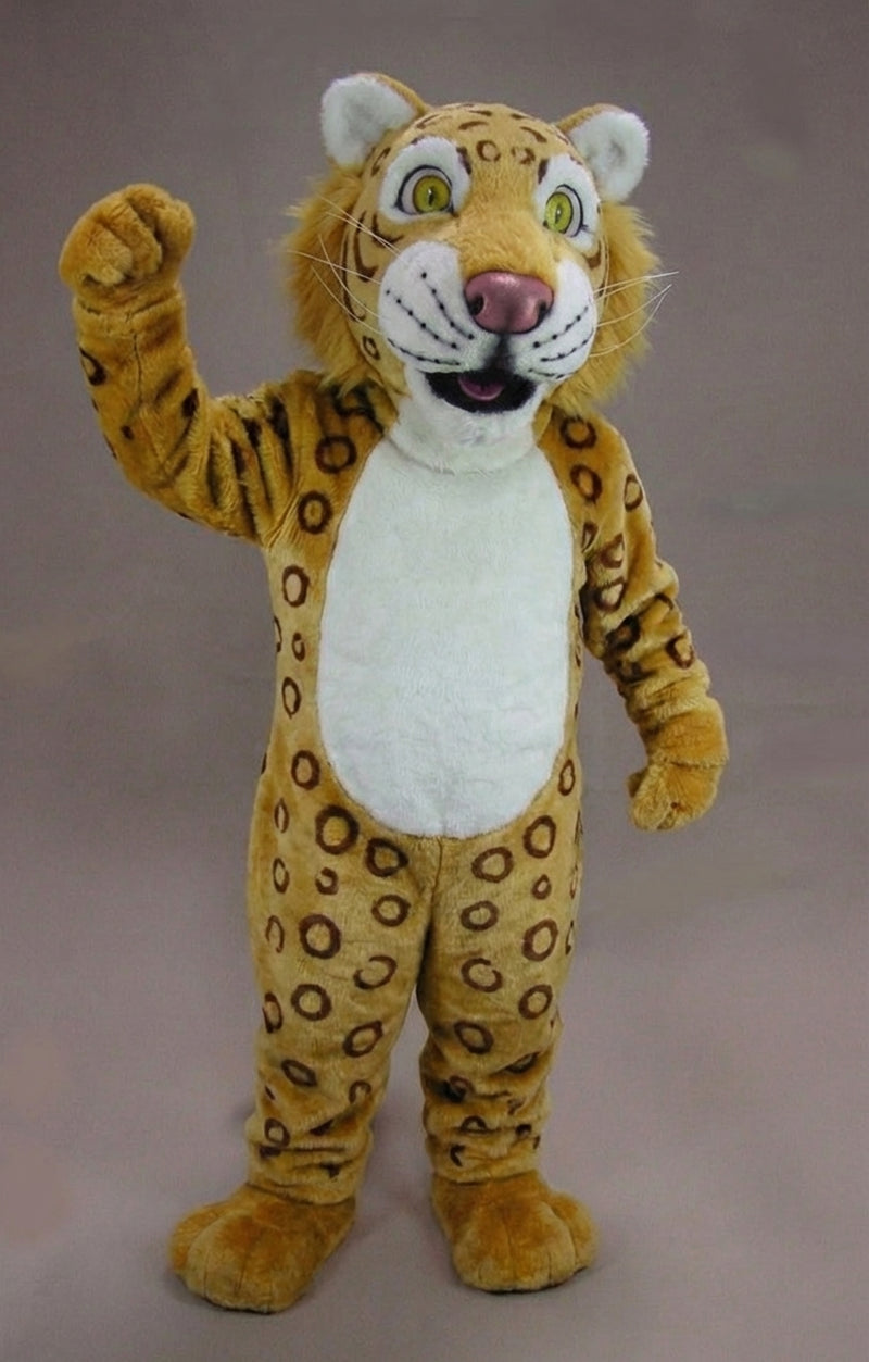 Funny Tiger Mascot - Short fur / Jaguar mascot costume