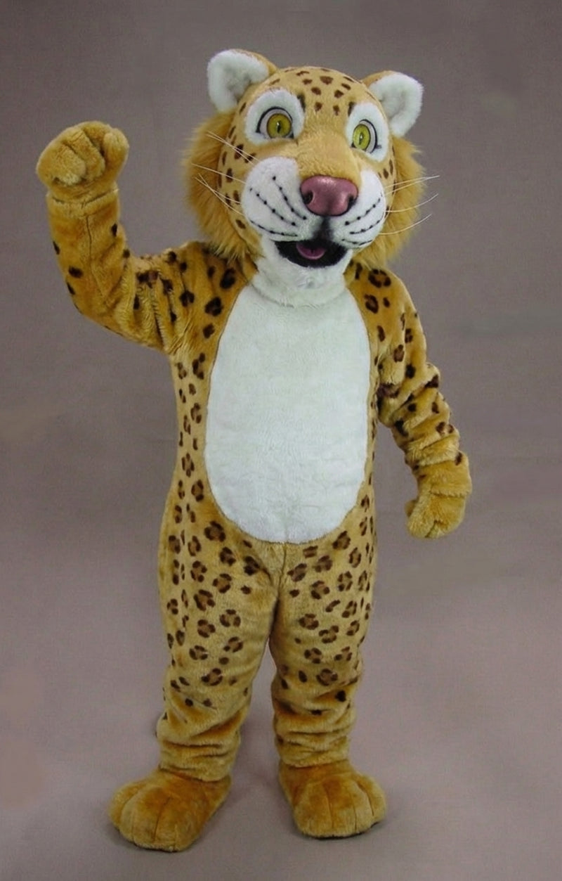 Funny Tiger Mascot - Short fur / Leopard mascot costume