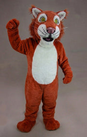 Funny Tiger Mascot - Short fur / Rust mascot costume