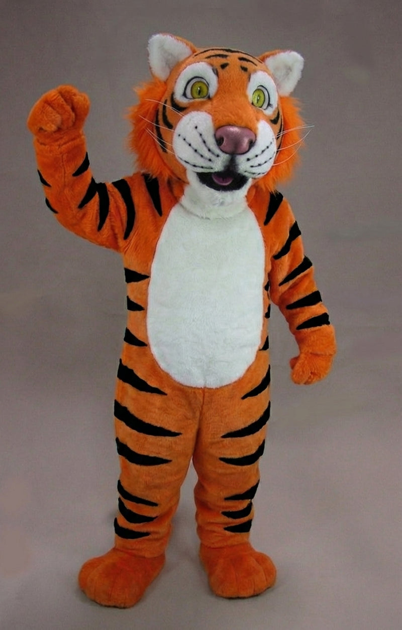 Funny Tiger Mascot - Short fur / Tiger mascot costume