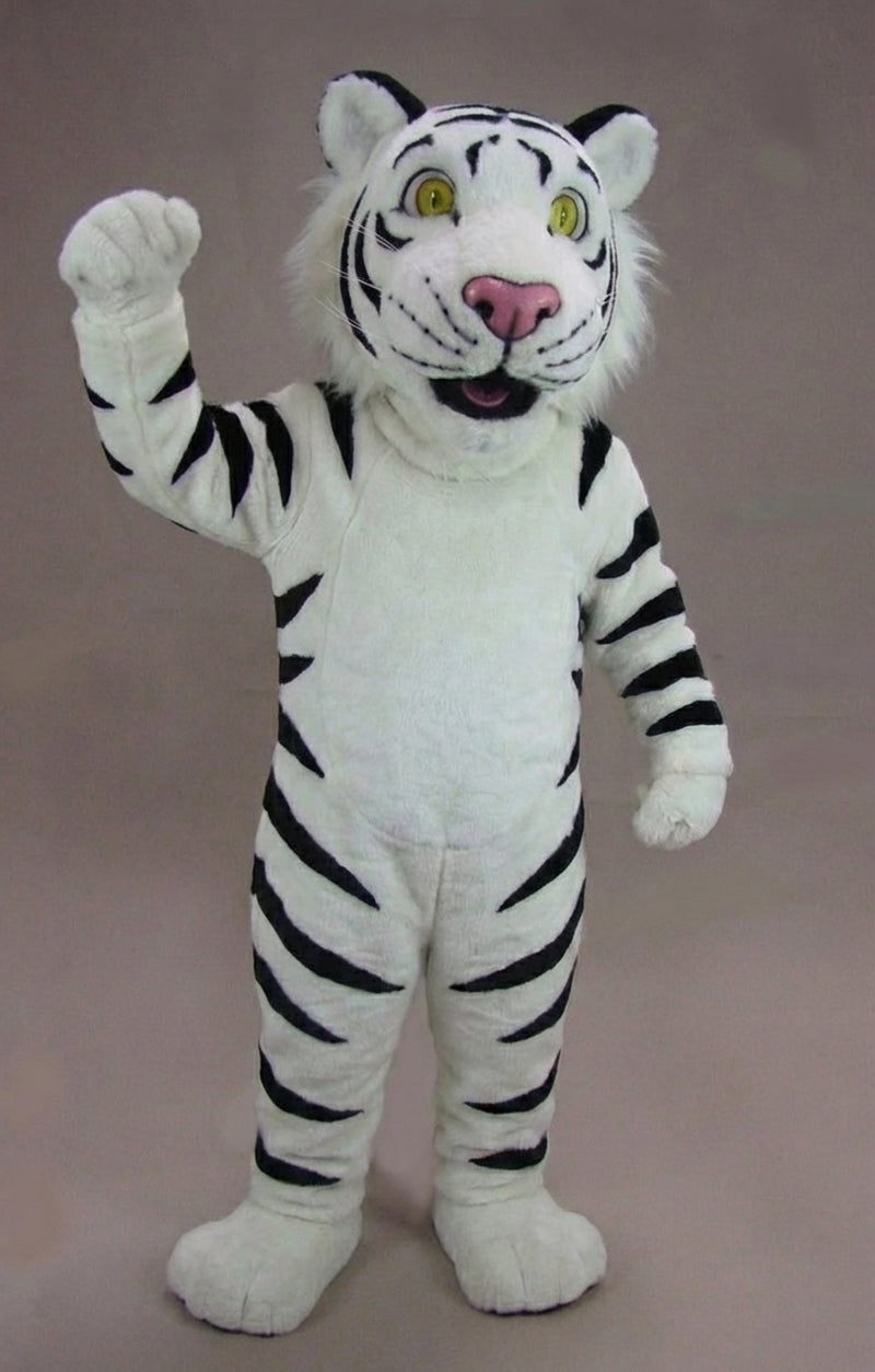 Funny Tiger Mascot - Short fur / Zebra mascot costume