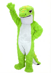 Gecko Mascot (Thermolite) - Long fur / Green mascot costume
