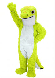 Gecko Mascot (Thermolite) - Long fur / Lime mascot costume