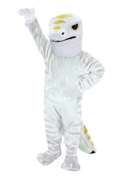 Gecko Mascot (Thermolite) - Short fur / Albino Tiger mascot costume
