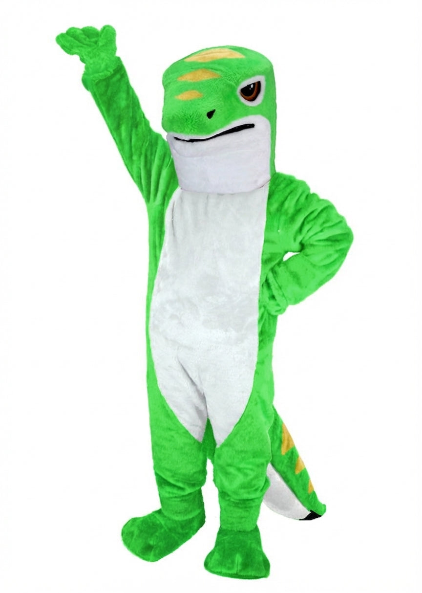 Gecko Mascot (Thermolite) - Short fur / Green mascot costume