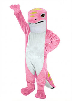 Gecko Mascot (Thermolite) - Short fur / Pink mascot costume
