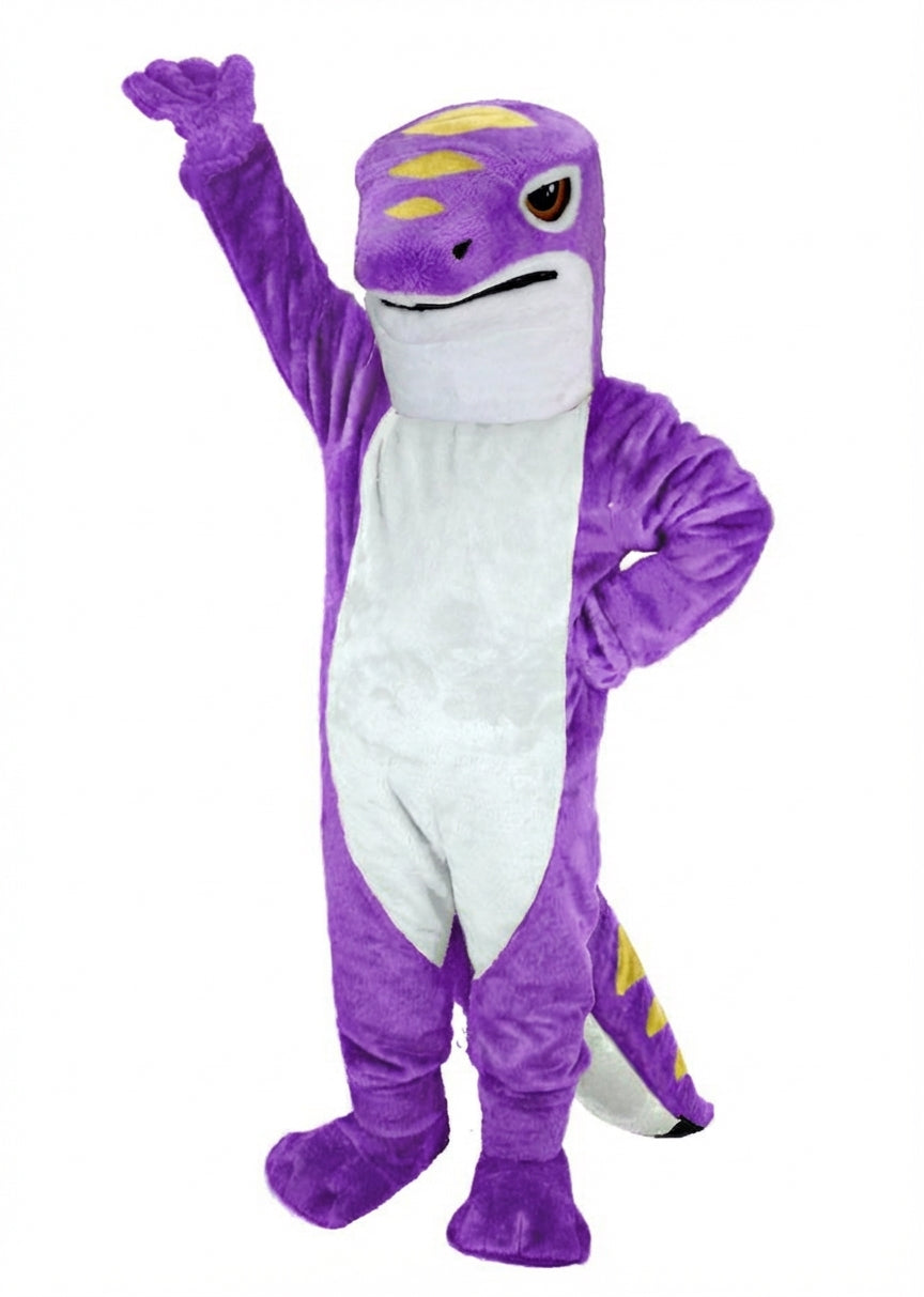 Gecko Mascot (Thermolite) - Short fur / Purple mascot costume