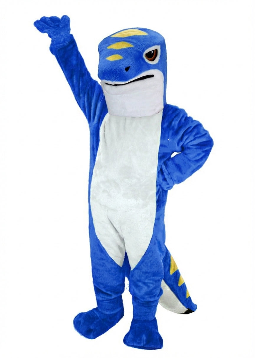 Gecko Mascot (Thermolite) - Short fur / Royal blue mascot costume