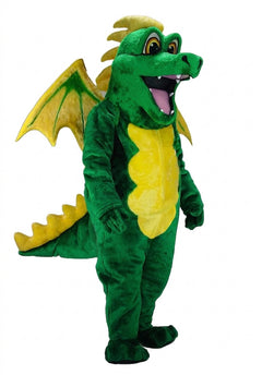 Green Dragon Mascot Costume - professional mascot costume from The Mascot Store