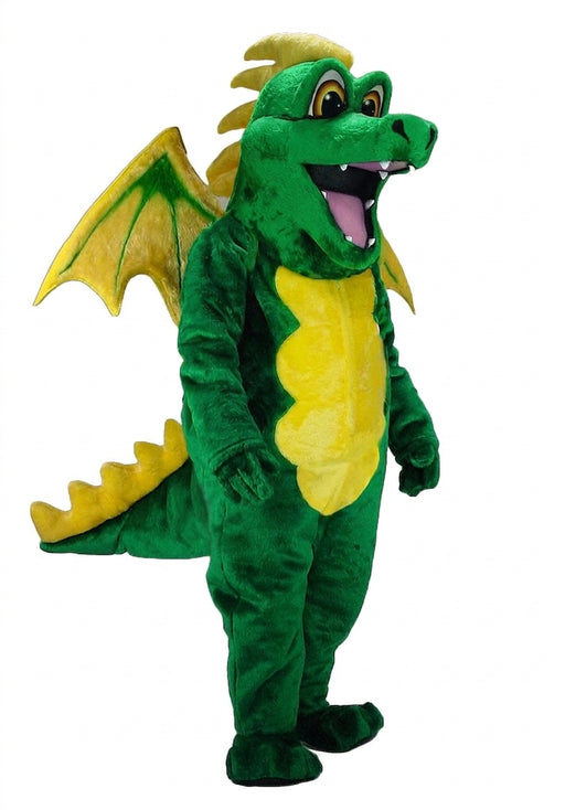 Green Dragon Mascot Costume - professional mascot costume from The Mascot Store
