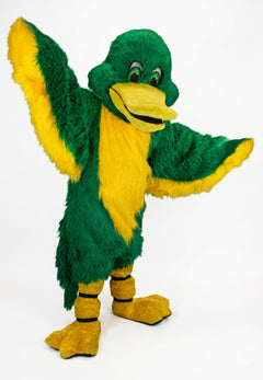 Green Duck Mascot Costume (Thermolite) - professional mascot costume from The Mascot Store