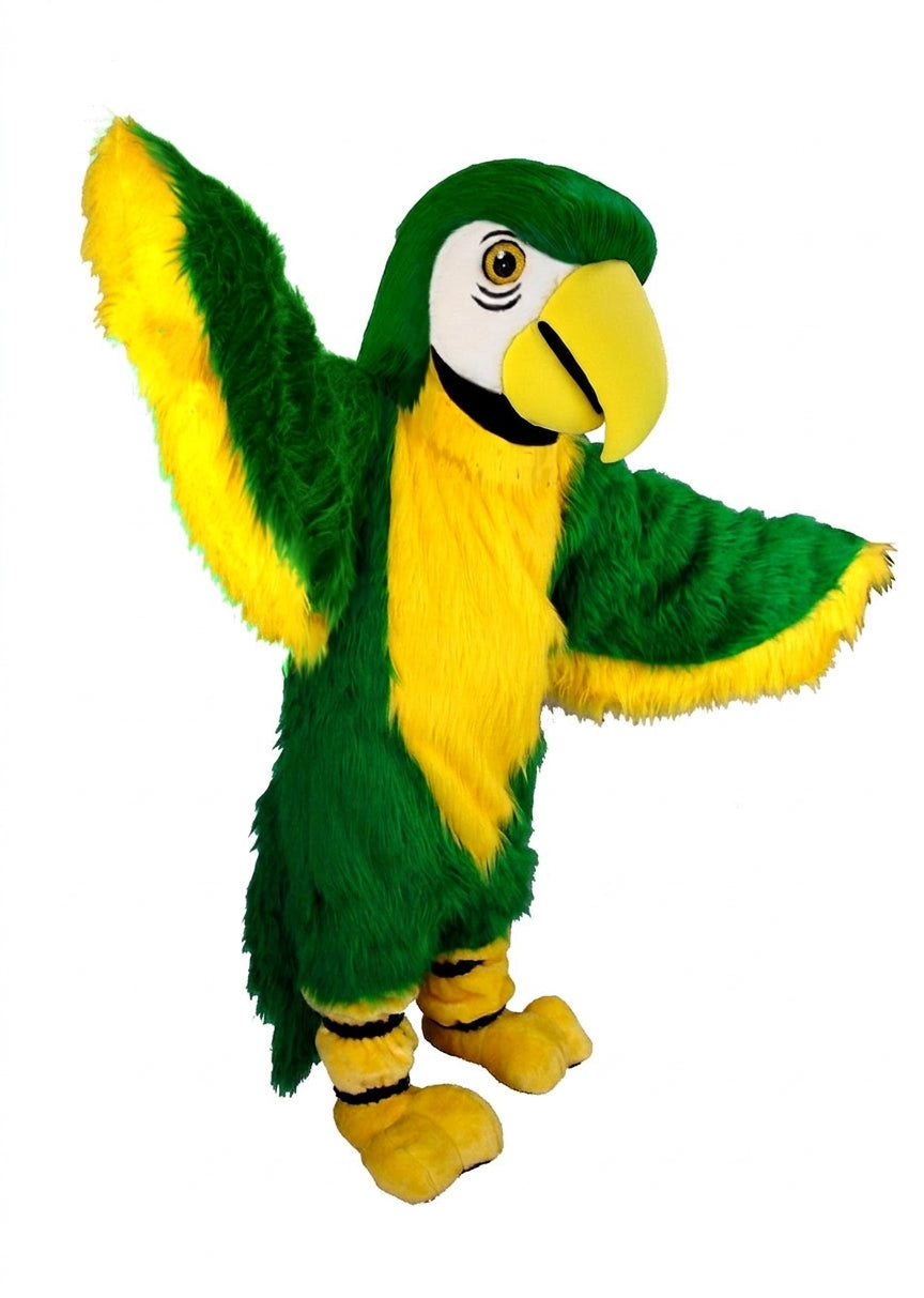 Green Parrot Mascot Costume (Thermolite) - professional mascot costume from The Mascot Store