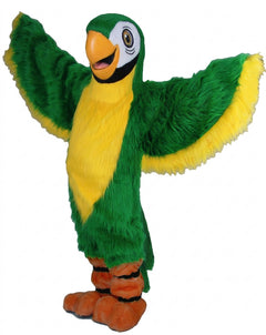 Green Parrot Mascot Costume - professional mascot costume from The Mascot Store