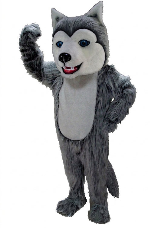 Grey Husky Mascot Costume (Thermolite) - professional mascot costume from The Mascot Store