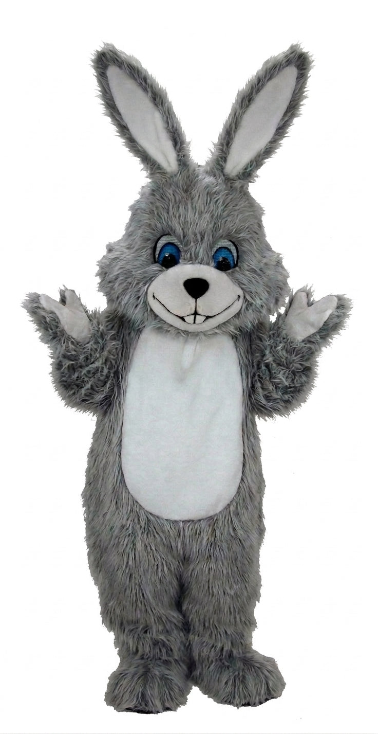 Grey Rabbit Mascot (Thermolite) - Long fur / Grey mascot costume