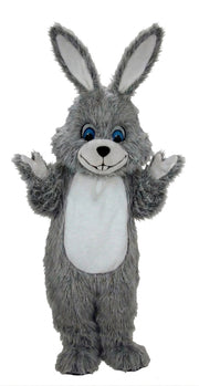 Grey Rabbit Mascot (Thermolite) - Long fur / Grey mascot costume