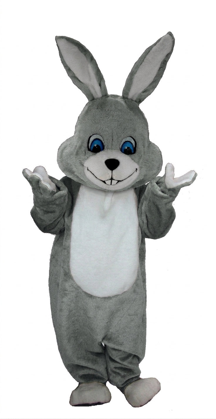 Grey Rabbit Mascot (Thermolite) - Short fur / Grey mascot costume