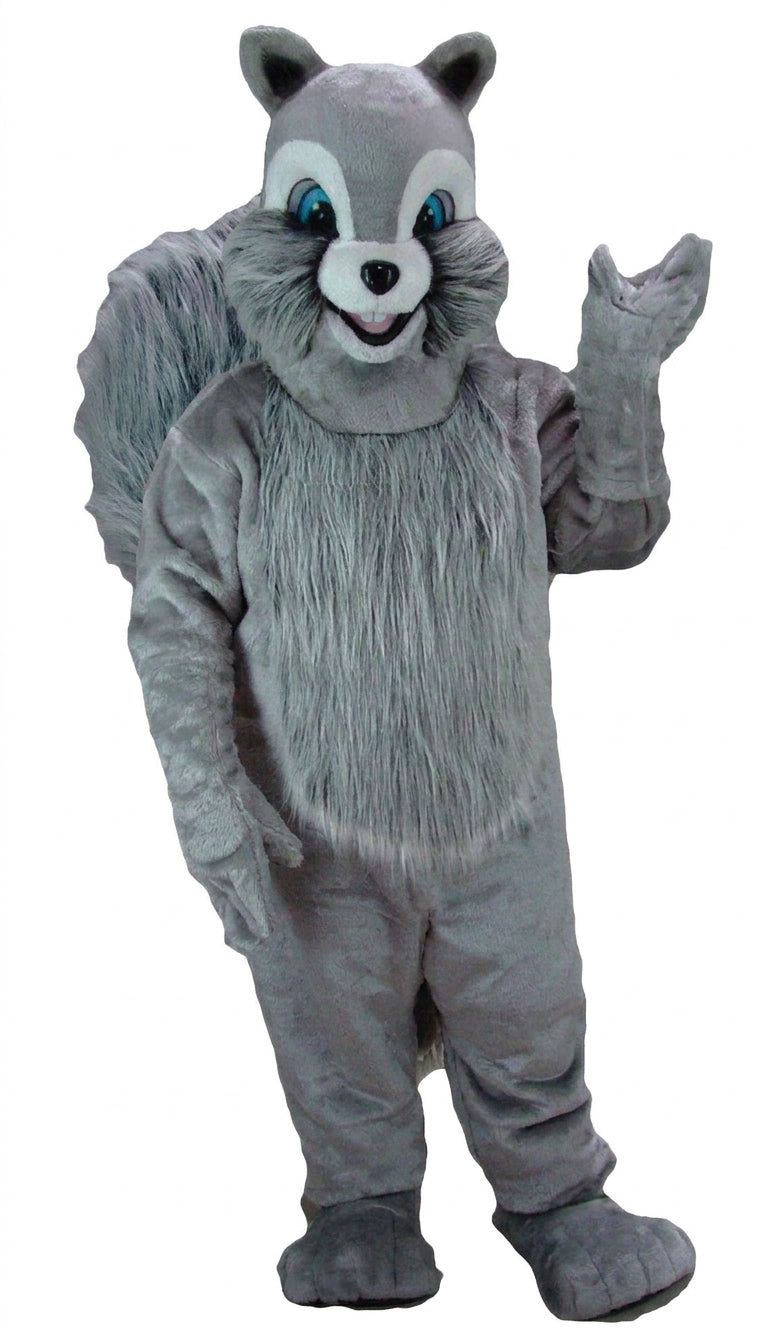 Grey Squirrel Mascot Costume - professional mascot costume from The Mascot Store