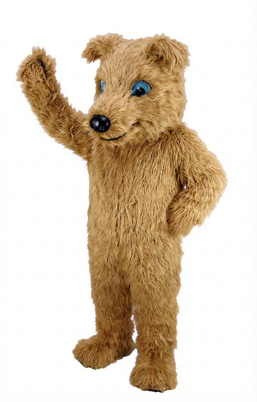 Greyhound Dog Mascot (Thermolite) - Long fur / Tan mascot costume