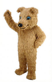 Greyhound Dog Mascot (Thermolite) - Long fur / Tan mascot costume