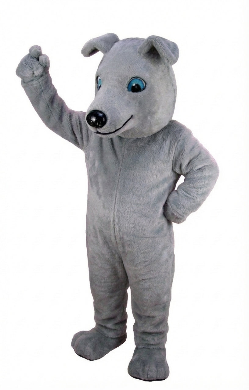 Greyhound Dog Mascot (Thermolite) - Short fur / Grey mascot costume