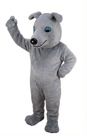 Greyhound Dog Mascot (Thermolite) - Short fur / Grey mascot costume