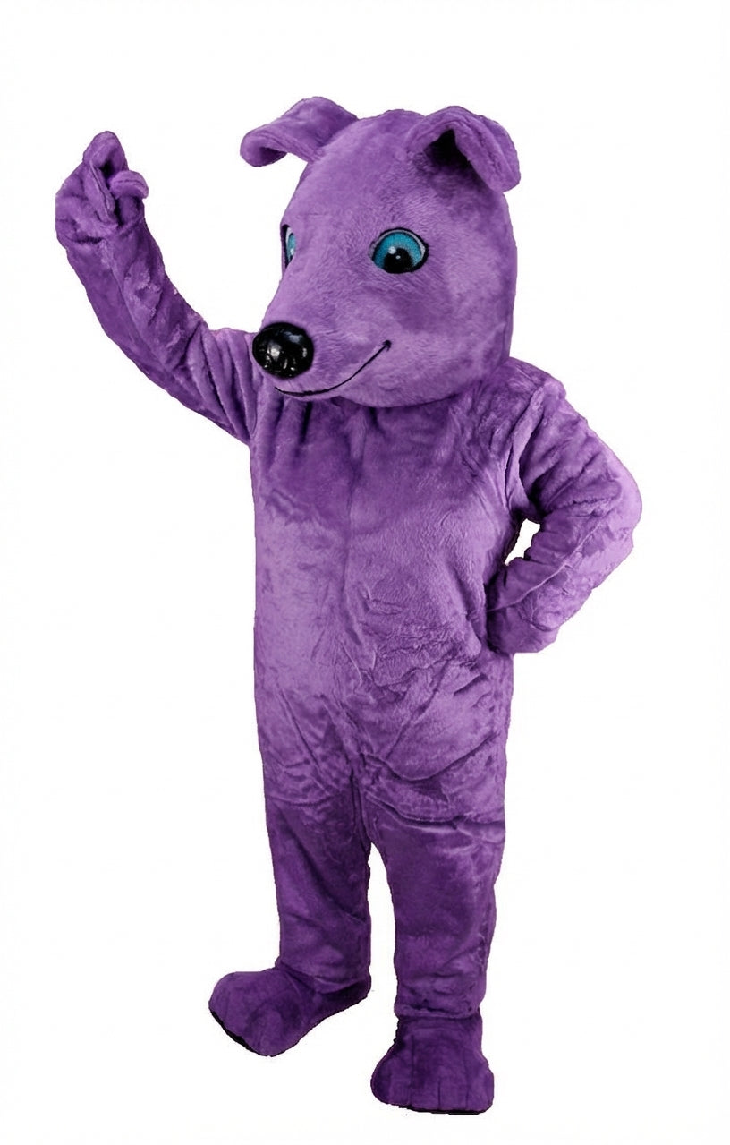 Greyhound Dog Mascot (Thermolite) - Short fur / Purple mascot costume