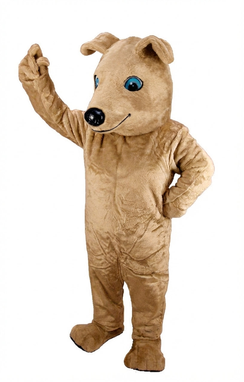 Greyhound Dog Mascot (Thermolite) - Short fur / Tan mascot costume