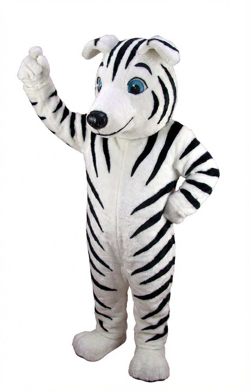 Greyhound Dog Mascot (Thermolite) - Short fur / Zebra mascot costume