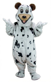 Happy Bear Mascot - Short fur / Dalmatian mascot costume