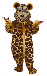 Happy Bear Mascot - Short fur / Giraffe mascot costume