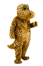 Happy Dino Mascot Dinosaur (Thermolite) - Short fur / Leopard mascot costume