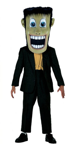 Happy Frankenstein Head Mascot Costume (Thermolite) - professional mascot costume from The Mascot Store