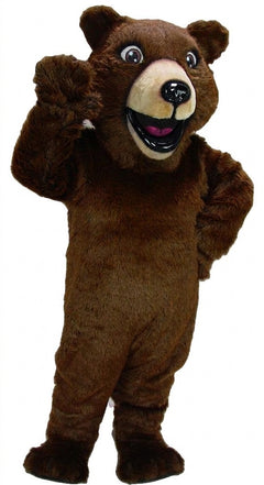 Happy Grizzly Mascot Costume - professional mascot costume from The Mascot Store