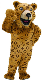 Happy Grizzly Mascot - Short fur / Jaguar mascot costume