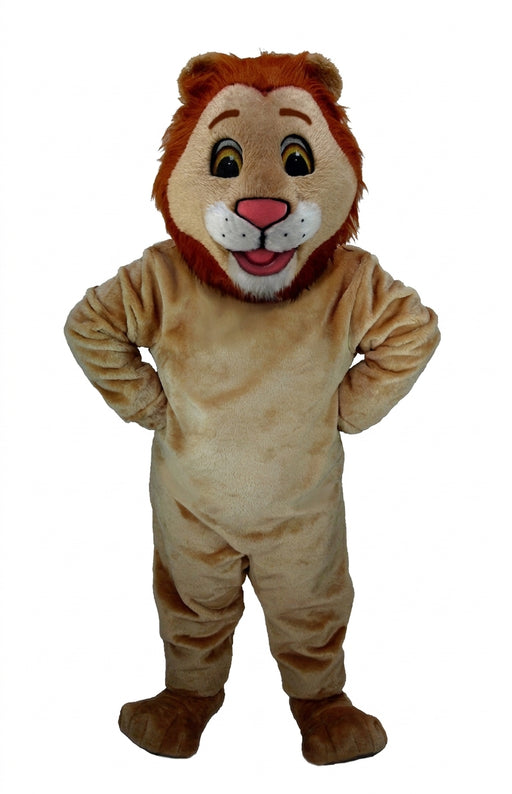 Happy Lion Mascot Costume (Thermolite) - professional mascot costume from The Mascot Store