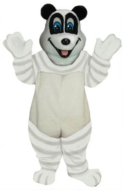 Happy Panda Mascot - Short fur / Albino Tiger mascot costume