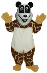 Happy Panda Mascot - Short fur / Giraffe mascot costume