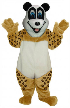Happy Panda Mascot - Short fur / Leopard mascot costume