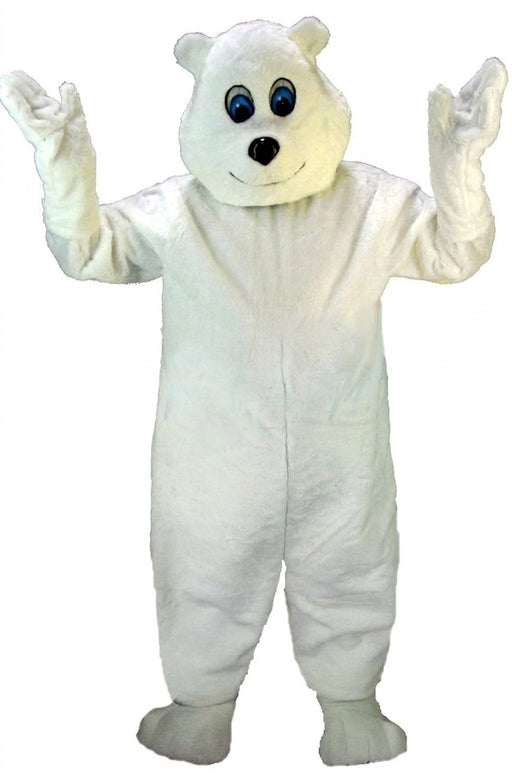 Happy Polar Bear Mascot Costume (Thermolite) - professional mascot costume from The Mascot Store
