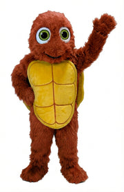 Happy Turtle Mascot (Thermolite) - Long fur / Rust mascot costume