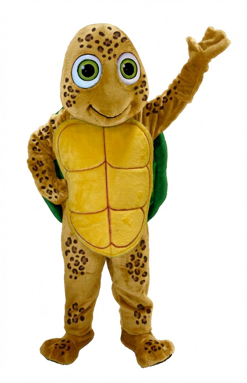 Happy Turtle Mascot (Thermolite) - Short fur / Leopard mascot costume